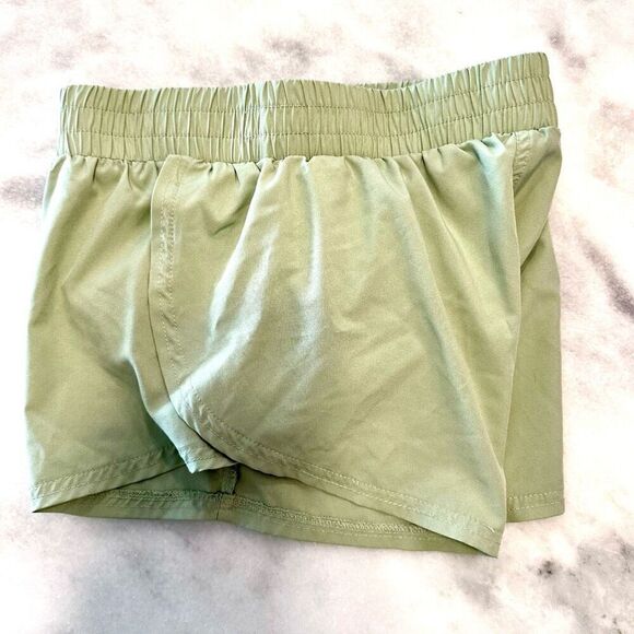 Altar'd State Revival Lined Vista Green Running Shorts Size XS - Picture 4 of 5